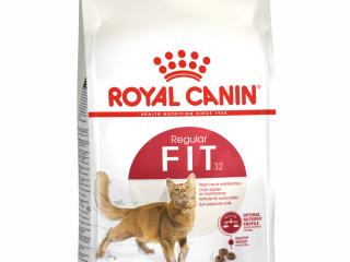 Royal Canin Fit 32 Сухой корм для взрослых кошек (в возрасте старше 1 года) - Для умеренно активных кошек, имеющих доступ на улицу, 400г