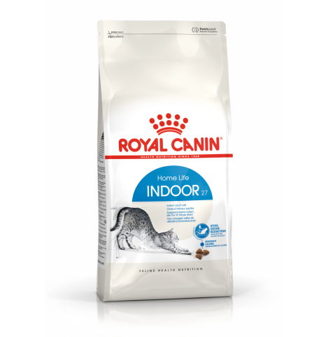 Royal Canin Indoor 27 Сухой корм для взрослых кошек, живущих в помещении, 400г