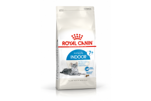 Royal Canin Indoor 7+ Сухой корм для стареющих кошек (в возрасте от 7 до 12 лет), живущих в помещении, 400г