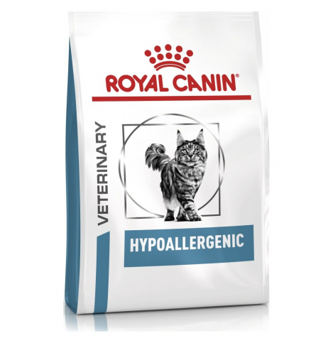 Royal Canin Hypoallergenic Сухой корм для взрослых кошек, 500 г