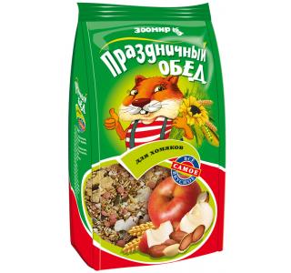 ЗООМИР ПРАЗДНИЧНЫЙ ОБЕД Корм-лакомство для хомяков, 250г