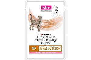 PRO PLAN VETERINARY DIETS NF RENAL FUNCTION  Консервированный корм для кошек при патологии почек, с лососем, 85г