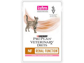 PRO PLAN VETERINARY DIETS NF RENAL FUNCTION  Консервированный корм для кошек при патологии почек, с лососем, 85г