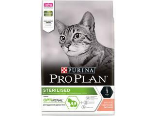 PRO PLAN Sterilised Сухой корм для стерилизованных кошек с лососем, 400г