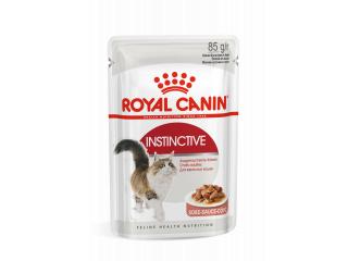 Royal Canin Instinctive (в соусе) Консервированный корм для взрослых кошек (мелкие кусочки в соусе), 85г