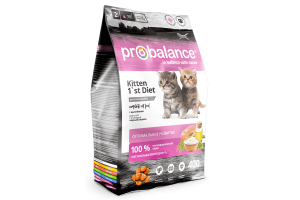 Probalance Сухой корм для котят "1`st Diet Kitten", 400г