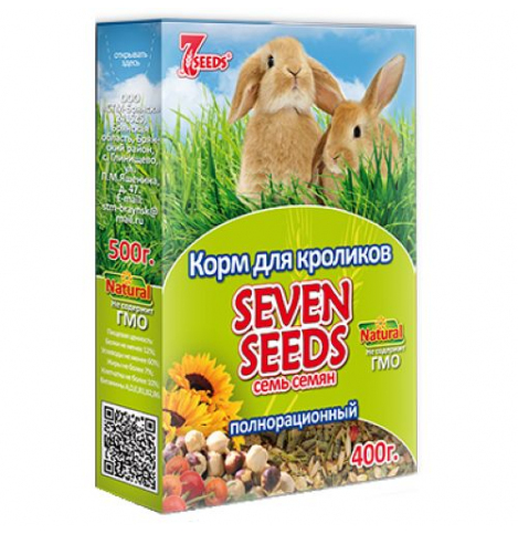 Seven Seeds Корм для кролика 400гр.