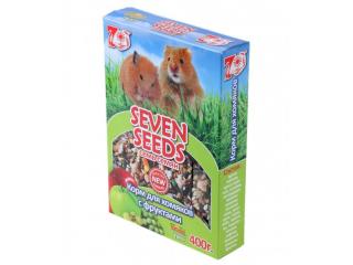 Seven Seeds Корм для хомяков с фруктами 400гр.