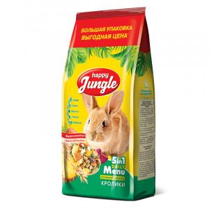 Happy Jungle Корм для кроликов, 900 г