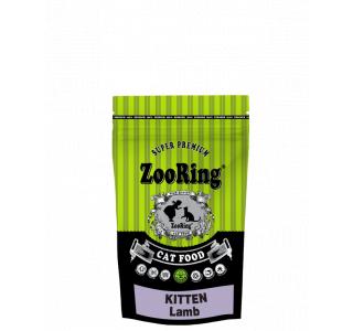 ZooRing Корм для котят KITTEN Lamb Ягнёнок с гемоглобином - для котят всех пород с 3,5 недель, а также для беременных и кормящих кошек