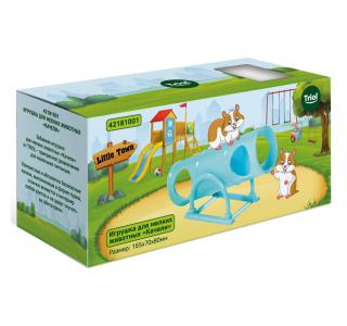 Игрушка LITTLE TOWN для мелких животных "Качели", 165мм