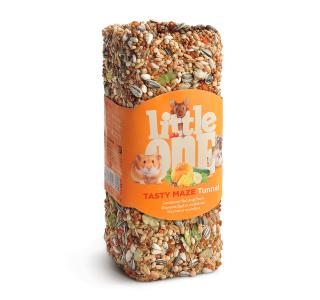 Little One Туннель малый «Вкусная лазейка». Лакомство-игрушка для грызунов, 100г