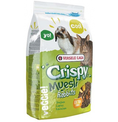 VERSELE-LAGA Crispy Muesli Rabbits Корм для кроликов 400 г