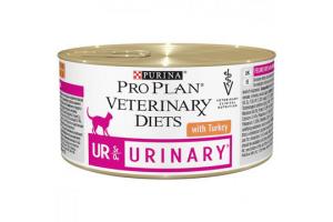 PRO PLAN UR ST/OX Urinary  Консервированный корм при заболеваниях нижних отделов мочевыводящих путей у кошек, 195г