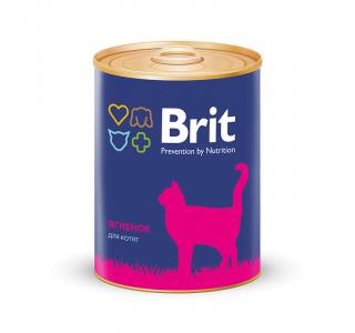 Brit Premium консервы для котят с мясом ягненка. 340г