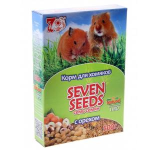Seven Seeds Корм для хомяков с орехом, 500гр