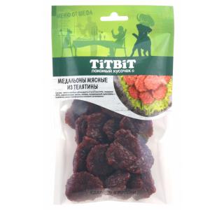 TiTBiT Медальоны мясные из телятины Меню от Шефа 80 г