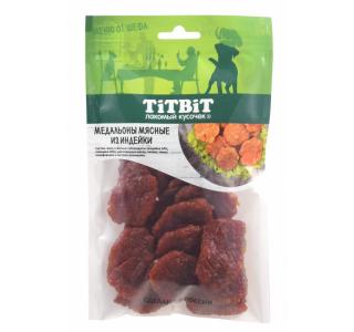 TiTBiT Медальоны мясные из индейки Меню от Шефа 80 г
