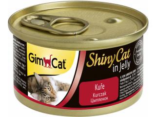 GIMCAT SHINYCAT консервы для кошек из цыпленка, 70г