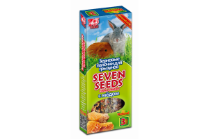 Seven Seeds Палочки для грызунов с медом 3 шт, 90г