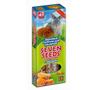 Seven Seeds Палочки для грызунов с медом 3 шт, 90г