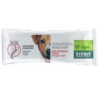 TiTBiT Гематоген мясной для активных собак, 35г