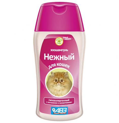 Шампунь Нежный гипоаллергенный для кошек, 180 мл