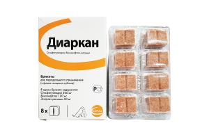 Диаркан, 1 сахарный кубик