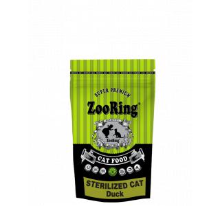 ZOORING STERILIZED CAT DUCK
УТКА
Сухой корм для стерилизованных кошек и кастрированных котов всех пород, 350г