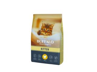 Mr. Buffalo KITTEN Сухой корм для котят с курицей, 400 г