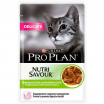 PRO PLAN NUTRISAVOUR Delicate Консервированный корм для кошек с чувствительным пищеварением, с ягненком в соусе, 85г