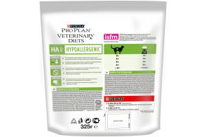 PRO PLAN VETERINARY DIETS HA ST/OX HYPOALLERGENIC Сухой корм для кошек при аллергических реакциях, 325г