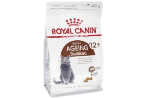 Royal Canin Sterilised Ageing 12+ Сухой корм для стерилизованных стареющих кошек в возрасте старше 12 лет, 400 г