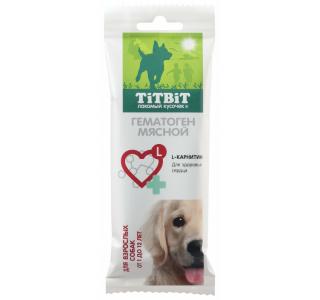 TiTBiT Гематоген мясной для взрослых собак 60 г