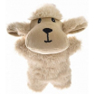 HomePet Игрушка для собак Овечка плюш с пищалкой, 14х11 см