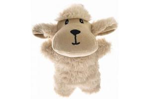 HomePet Игрушка для собак Овечка плюш с пищалкой, 14х11 см