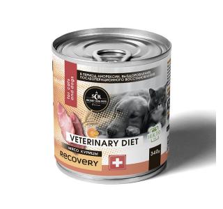 Secret for Pets Premium Recovery Консервированный корм для собак и кошек в период анорексии, восстановления 340 г Ветеринарная диета.